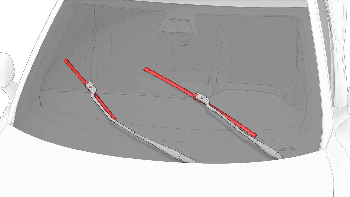 Sustitución escobillas limpiaparabrisas Tesla Model 3/Y